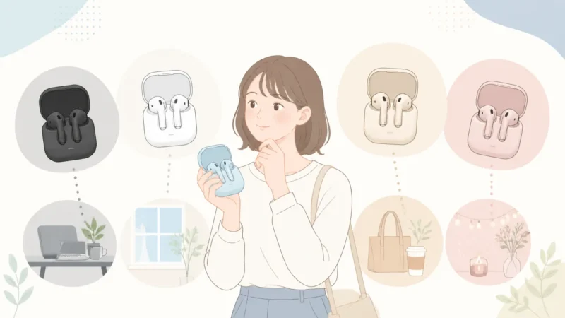 Soundcore Liberty 5の色比較|全カラーの特徴と選び方
