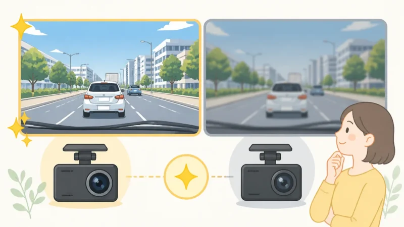 コムテックZDR065とZDR055を比較!違いや選び方を解説