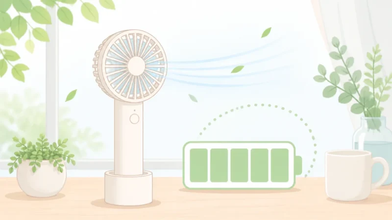 IAPOSハンディファンの口コミは？使い心地や評判をやさしく紹介