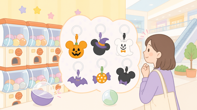 ディズニーハロウィンのめじるしアクセサリーはどこで売ってる?